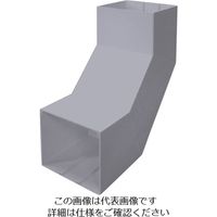 マサル工業 マサル エムケーダクト付属品 内大マガリ 8号150型 グレー MDLU8151 1個 120-3540（直送品）