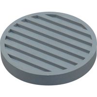 光 防振ゴム グレー 70丸2枚入 WG01-702 1セット(10枚:2枚×5パック) 848-6794（直送品）