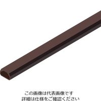 マサル工業 マサル テープ付ニュー・エフモール 2号 チョコ SFT29 1セット(10本) 121-3022（直送品）