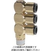 千代田通商 チヨダ フジトリプルバンジョー(金属) 8mm・R1/8 8-01S3 1個 808-3846（直送品）