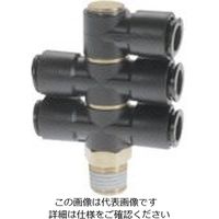 千代田通商 チヨダ フジトリプルバンジョー(樹脂) 12mm・R1/2 12R-04S1D2 1個 808-3239（直送品）