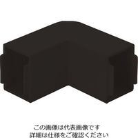 マサル工業 マサル 屋外用エムケーダクト付属品 内外マガリ 0号 ブラック MDK10W 1個 130-3368（直送品）