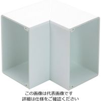 マサル工業 マサル エムケーダクト付属品 内マガリ 3号40型 ホワイト MDU3402 1個 120-0380（直送品）