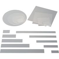 アイテック 光 アクリル長方形 透明 150×30×2mm KA-1530 1セット(5枚:1枚×5パック) 820-1320（直送品）