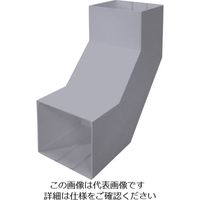 マサル工業 マサル エムケーダクト付属品 内大マガリ 8号200型 グレー MDLU8201 1個 120-5090（直送品）