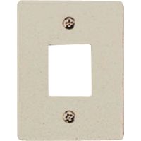 マサル工業 マサル エムケーダクト付属品 DCホルダー 2号 1個用 ミルキーホワイト(取付枠同梱) DHF213 1個 130-0186（直送品）