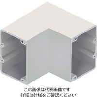 マサル工業 マサル エムケーダクト付属品 内マガリ 7号150型 クリーム MDU7155 1個 120-5103（直送品）