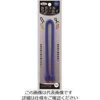 アイテック 光 カラフルフリータイ300×6mm青 KFRT306-5 1セット(5個) 216-0629（直送品）