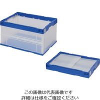テラモト 折りたたみコンテナ ふたなし 50L DS-262-105-0 1個 127-5702（直送品）