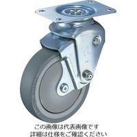 ハンマーキャスター ハンマー クッションキャスター旋回式ウレタン車輪100mm 線径2.0mm 940BBE-UZ100-2.0 1個（直送品）