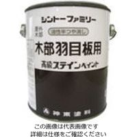 シントーファミリー シントー 高級ステインペイント チョコレート 3L 5170-3.0 1セット(6缶) 851-2107（直送品）