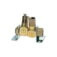 千代田通商 チヨダ エア分岐管 フリージョイント3 2WAY 適用チューブ8mm ネジサイズRc3/8 二面幅23mm 2MK3-08 1個（直送品）