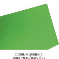 光 カラーボード 蛍光グリーン 600×900mm RCB695-14 1セット(5枚) 215-5890（直送品）