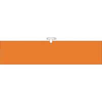 つくし工房 つくし 【売切廃番】ヘリア腕章 オレンジ無地 BL-501J 1セット(10本:1本×10袋) 824-6322（直送品）