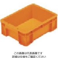 岐阜プラスチック工業 リス ボックス型コンテナ 552118 B型プラテナーBー10 オレンジ B-10 O 1個 868-6821（直送品）
