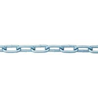 ニッサチェイン 鉄ユニクロ溶接リンクチェイン 4.8mm×30m IW48 UC 1個 849-0386（直送品）