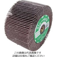 柳瀬 ヤナセ ペーパーフラップ(ストレート80) 80x50xM10 #40 ST80A3 1セット(5個) 812-6528（直送品）