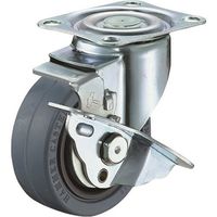 ハンマー 軽量薄板鋼板製旋回式ゴム車輪（ナイロンホイール・ボールベアリング）