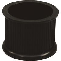 光 イス脚キャップバラ 黒丸 28mm B-BE-0-282 1セット(200個) 215-5867（直送品）