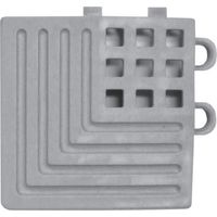 テラモト タッチマット2専用ふち 角ふち 灰 MR-064-690-7 1個 782-4947（直送品）