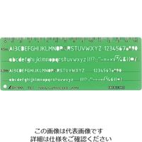 シンワ測定 シンワ テンプレートTEー7 66015 1枚 816-3948（直送品）