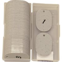 光（ヒカリ） 光 クロークチケット用ナンバーチケット 1～50 KF70