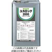 ロックペイント ロック ユカロック#2000 白 12KG 082-2102-01 1缶 851-1772（直送品）