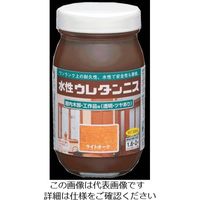 ロックペイント ロック 水性ウレタンニス ウォルナット 300ml H40-0156-69 1セット(6本) 851-2291（直送品）