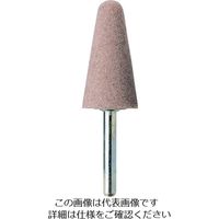 柳瀬 ヤナセ ビトリファイド軸付砥石 PA(ピンク) テーパー 13x25x3 #80 P1325F 1セット(10本) 812-5530（直送品）
