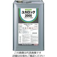 ロックペイント ロック ユカロック#2000 グレー 12KG 082-2119-01 1缶 851-1775（直送品）