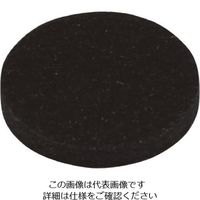 光 硬質フェルトバラ ブラック 28mm丸 B-PQ28-1 1セット(400個) 216-2200（直送品）