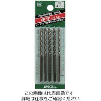 ハウスビーエム ハウスB.M ギザ軸コンクリートドリル3.5 (5本入) AG-3.5 1パック(5本) 809-4941（直送品）