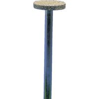 柳瀬 ヤナセ 電着ダイヤモンドバー・平型 ダイヤ 10x1.2x6 DK-100B 1本 812-4573（直送品）