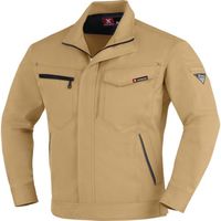 ジーベック XEBEC ブルゾン1620ー81ーSS キャメル 1620-81-SS 1着 853-8291（直送品）