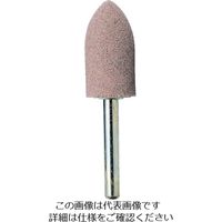 柳瀬 ヤナセ ビトリファイド軸付砥石 PA(ピンク) 砲弾 10x19x3 #80 P1019J 1セット(10本) 812-5527（直送品）