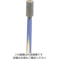 柳瀬 ヤナセ 電着ダイヤモンドバー・円筒型 CBN 4x10x3 CB-40AH 1本 812-4180（直送品）