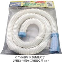 三洋化成 サンヨー 洗濯機用排水ホース30mm 1.5m SH-30L15W 1セット(25セット:1セット×25袋) 816-3717（直送品）