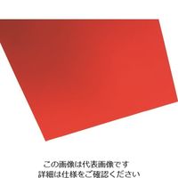 光 カラーボード 蛍光レッド 600×300mm RCB365-13 1セット(5枚) 216-0642（直送品）