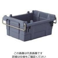 三菱ケミカル ヒシ K型コンテナ(取手付) グレー K-25 GY 1個 106-0494（直送品）