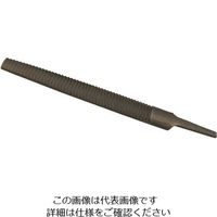 ツボサン ソフトワーク 半丸 150mm 荒目 HA15071 1本 148-0200（直送品）