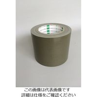 オカモト 布テープ NO111カラー オリーブ 100ミリ 111O100 1セット(18巻) 828-3018（直送品）