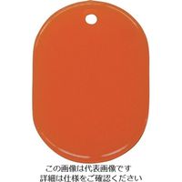 光 小判札 アクリル フレッシュオレンジ KF31-2 1セット(50枚) 215-9071（直送品）