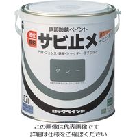 ロックペイント ロック 油性サビ止め あかさび 2L H59-4530 6G 1セット(6缶) 851-2322（直送品）