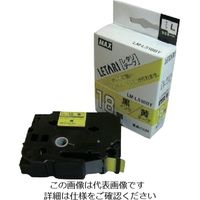 MAX ビーポップミニ用ラミネートテープ LMーL518BYS ケーブルマーキング用 黄×黒文字 18mm幅×8m巻 LM-L518BYS（直送品）