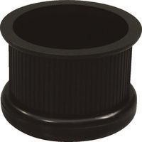 光 イス脚キャップバラ 黒丸 36mm B-BE-0-362 1セット(200個) 216-2235（直送品）