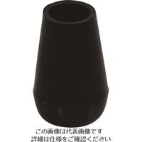 光 イス脚キャップバラパイプ用黒丸9.5mm B-BE-8-92 1セット(200個) 216-0591（直送品）