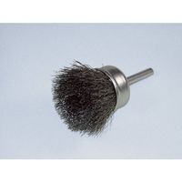 柳瀬 ヤナセ 軸付カップブラシ 鋼線 40x25x6x35 BKCJ-40 1セット(5個) 812-3848（直送品）