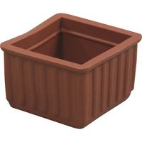 光 イス脚キャップバラ 茶角 31mm B-BE-4-313 1セット(200個) 215-9072（直送品）