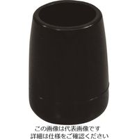 光 イス脚キャップバラパイプ用 黒丸15mm B-BE-8-152 1セット(200個) 216-3736（直送品）