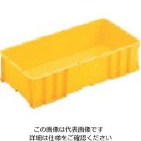 岐阜プラスチック工業 RISU ボックス型コンテナ 235790 ST型コンテナーSTーK15 黄 ST-K15 Y 1個 868-7164（直送品）